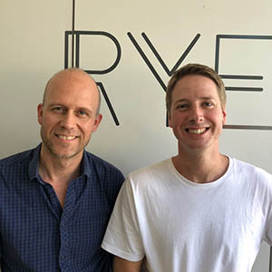 Trade Guardian Canberra Bookkeeping Clients Jacob Hoffmeyer and Ben Pilgrim from Rye Cafe.